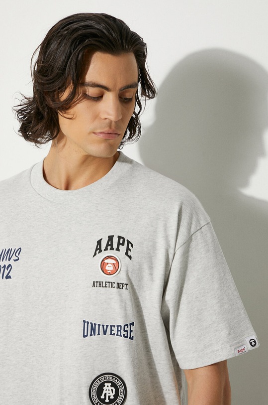 AAPE cotton t-shirt Fancy Tee AAPTEM1462XAM