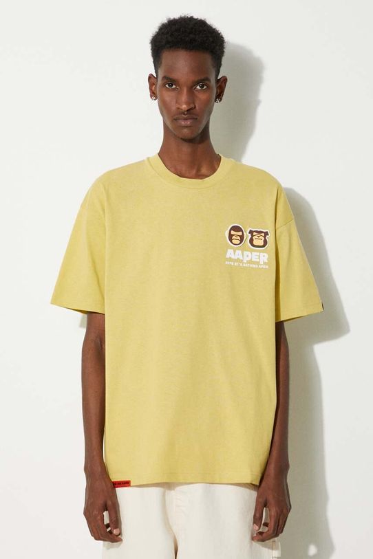 AAPE t-shirt bawełniany Basic Tee