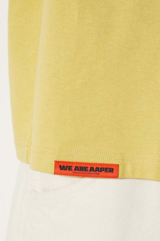AAPE t-shirt bawełniany Basic Tee AAPTEM1492XXM