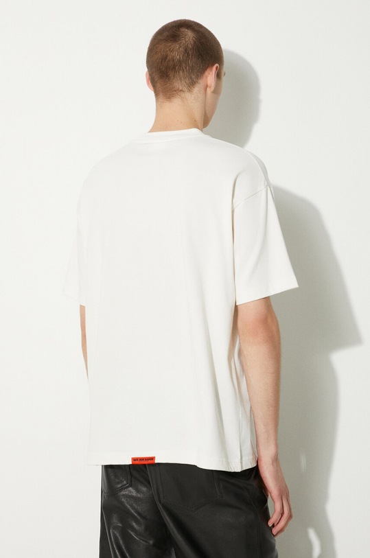 Oblečení Bavlněné tričko AAPE Basic Tee AAPTEM1493XXM béžová