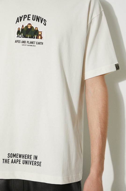 Bavlněné tričko AAPE Basic Tee AAPTEM1493XXM