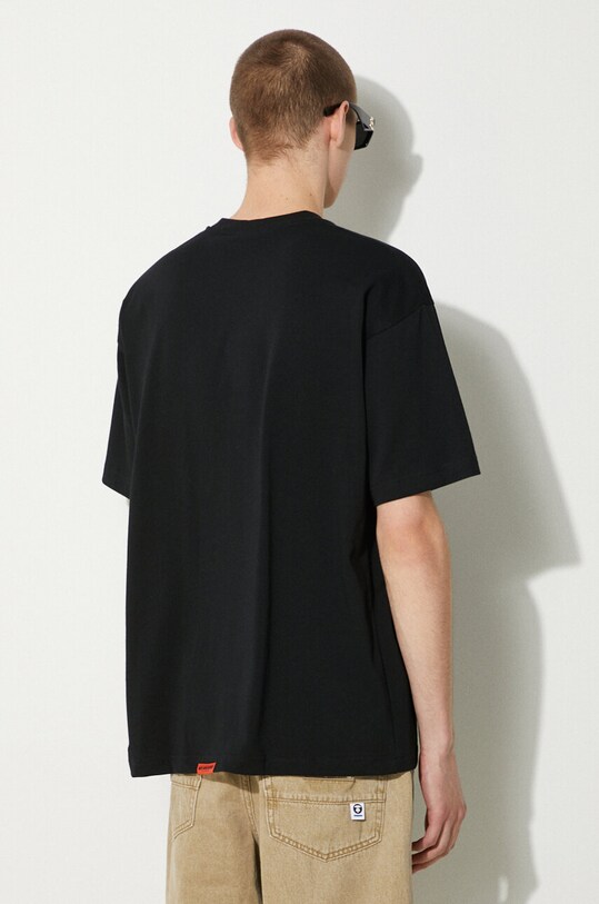 Одяг Бавовняна футболка AAPE Basic Tee AAPTEM1493XXM чорний