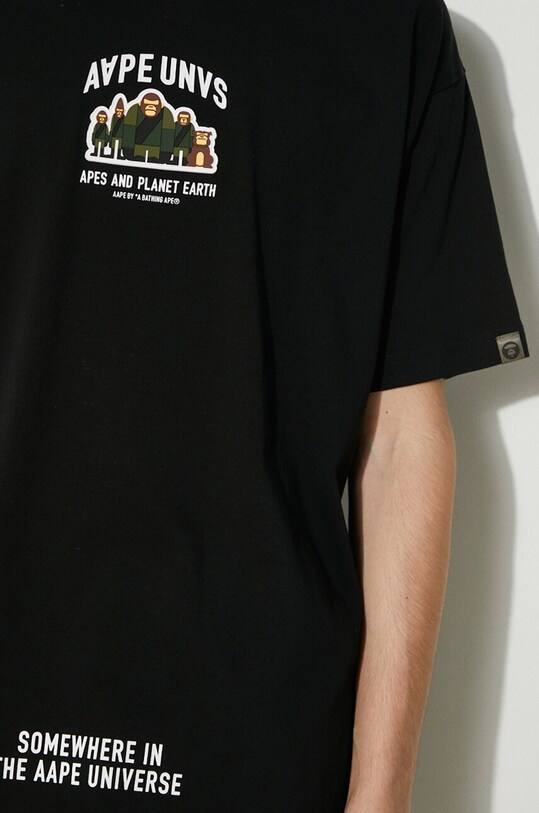 Бавовняна футболка AAPE Basic Tee AAPTEM1493XXM