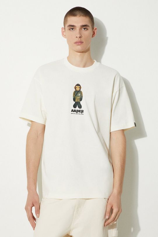 Хлопковая футболка AAPE Theme Tee
