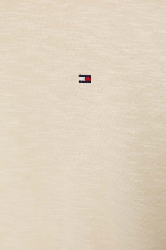 Odzież Tommy Hilfiger t-shirt bawełniany MW0MW34375 beżowy
