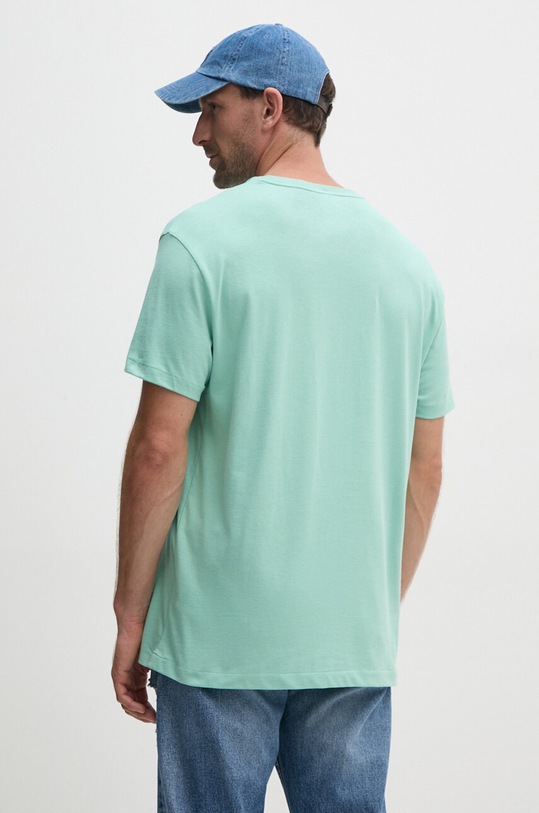 Oblečení Bavlněné tričko Polo Ralph Lauren 710704248 zelená