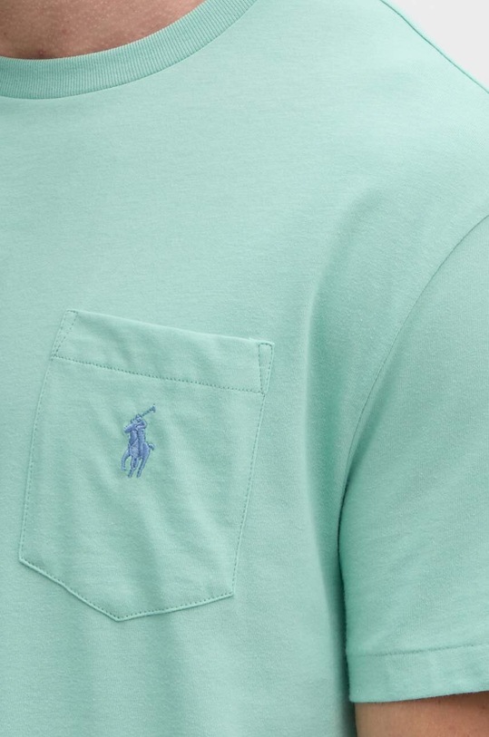 Bavlněné tričko Polo Ralph Lauren 710704248 zelená