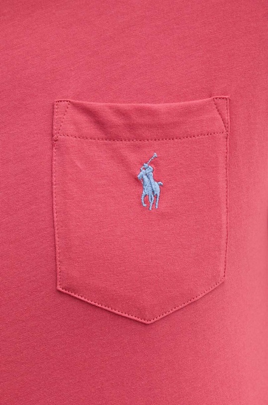 Bavlněné tričko Polo Ralph Lauren 710704248 červená