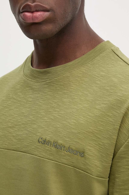 Calvin Klein Jeans t-shirt J30J325424 zielony
