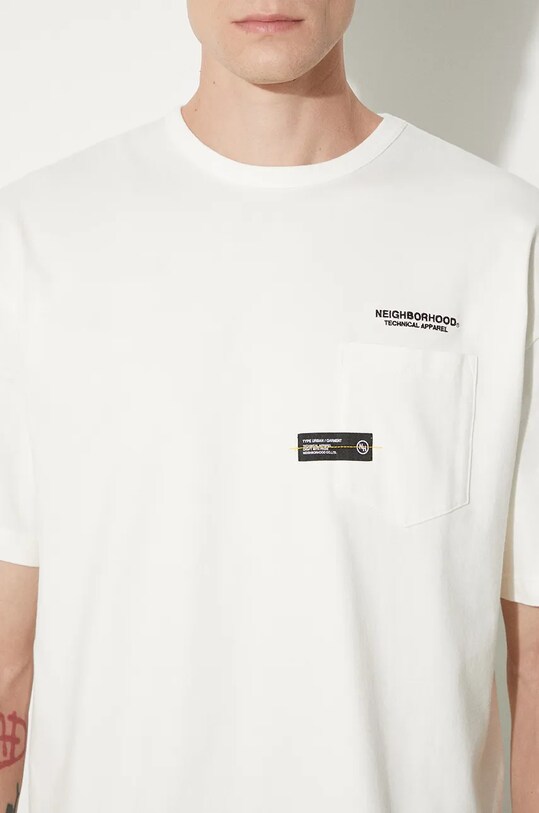 Majica kratkih rukava NEIGHBORHOOD Classic-P Crewneck bijela 241FPNH.CSM06