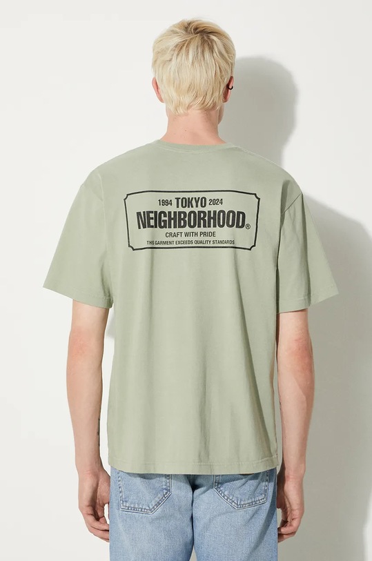 Îmbrăcăminte NEIGHBORHOOD tricou Tee SS-1 241PCNH.ST01 verde
