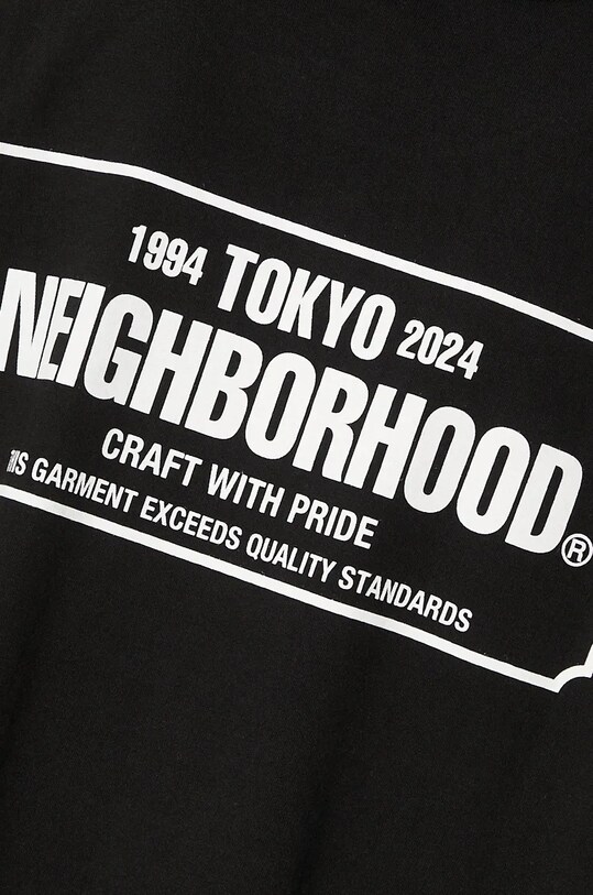 NEIGHBORHOOD t-shirt Tee SS-1 black 241PCNH.ST01
