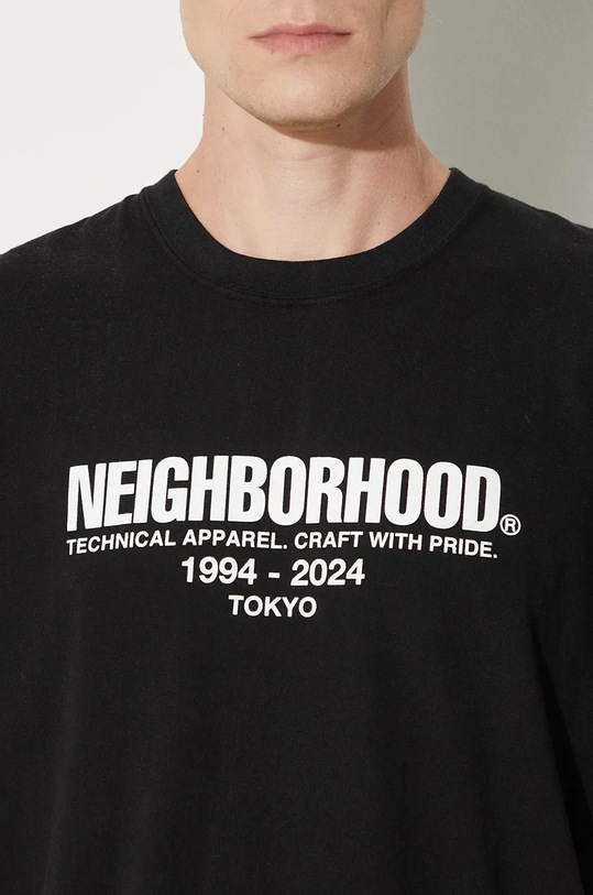 NEIGHBORHOOD t-shirt Tee SS-2 241PCNH.ST02 black