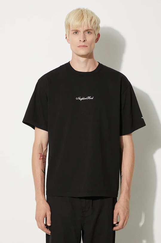 Футболка NEIGHBORHOOD Tee SS-8 надрук чорний 241PCNH.ST08