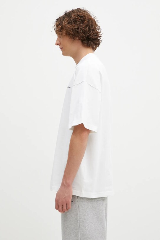 MKI MIYUKI ZOKU cotton t-shirt Uniform UNIFORM.TSHIRT white SS24