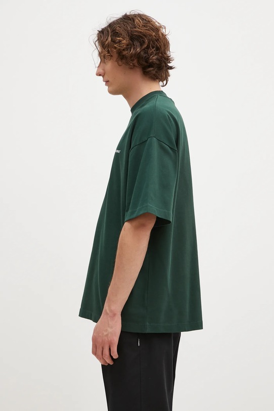Βαμβακερό μπλουζάκι MKI MIYUKI ZOKU Uniform UNIFORM.TSHIRT πράσινο SS24