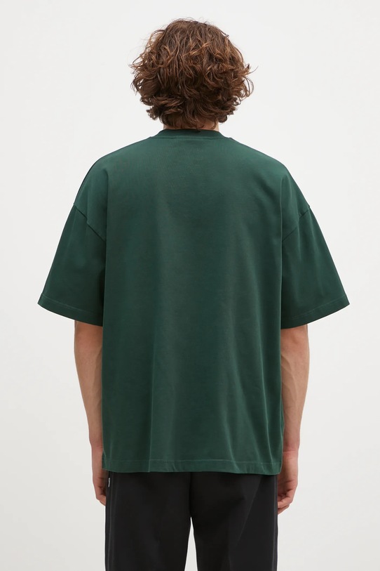 Ρούχα Βαμβακερό μπλουζάκι MKI MIYUKI ZOKU Uniform UNIFORM.TSHIRT πράσινο