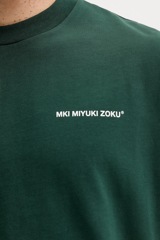 MKI MIYUKI ZOKU pamut póló Uniform UNIFORM.TSHIRT zöld