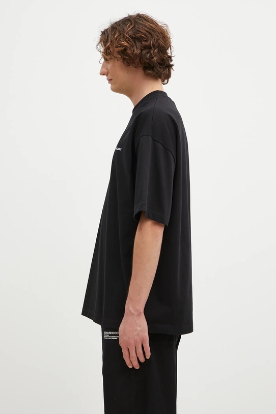 MKI MIYUKI ZOKU cotton t-shirt Uniform UNIFORM.TSHIRT black SS24