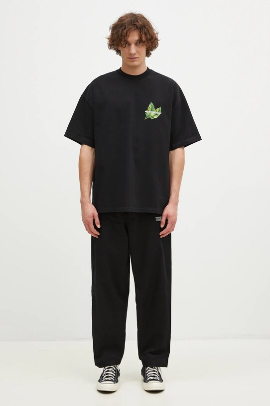 MKI MIYUKI ZOKU t-shirt in cotone Leaf 943011001
