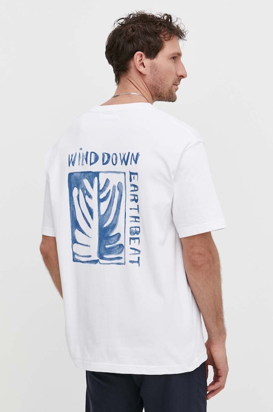 Samsoe Samsoe t-shirt bawełniany SAWIND U24100011