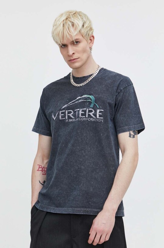 Pamučna majica Vertere Berlin CORPORATE siva VER.T235