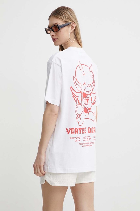 Bavlnené tričko Vertere Berlin VER.T228 biela