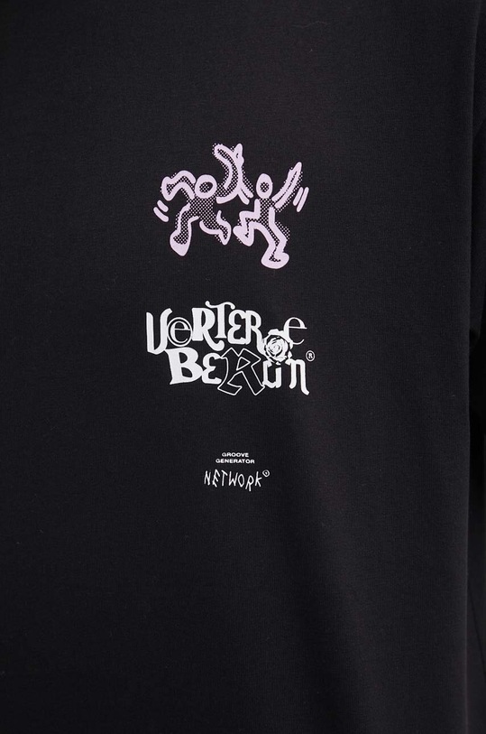 Vertere Berlin t-shirt bawełniany VER.T229 czarny