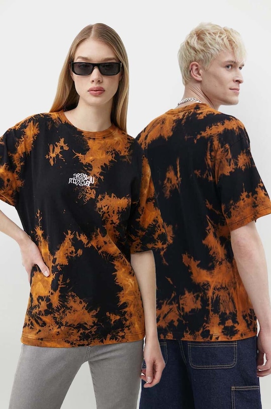 Vertere Berlin tricou din bumbac NETWORK cu modele multicolor VER.T213