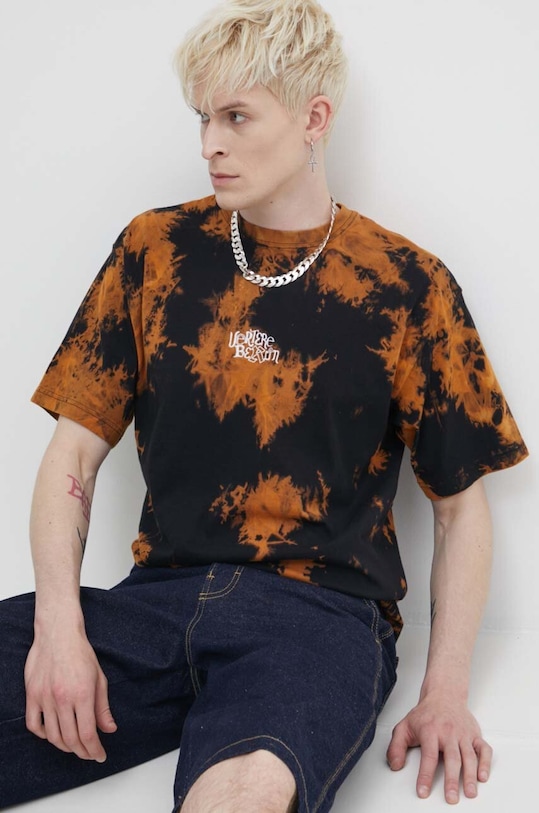 Vertere Berlin tricou din bumbac NETWORK multicolor VER.T213