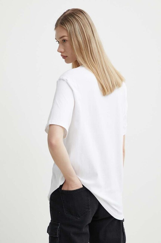 Бавовняна футболка Converse 10025458.A03 білий