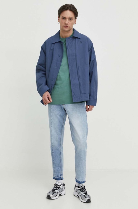 Converse tricou din bumbac verde 10023876.A32