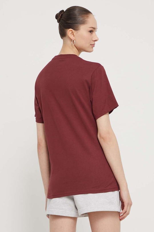 Abbigliamento Converse t-shirt in cotone 10025459.A24 granata