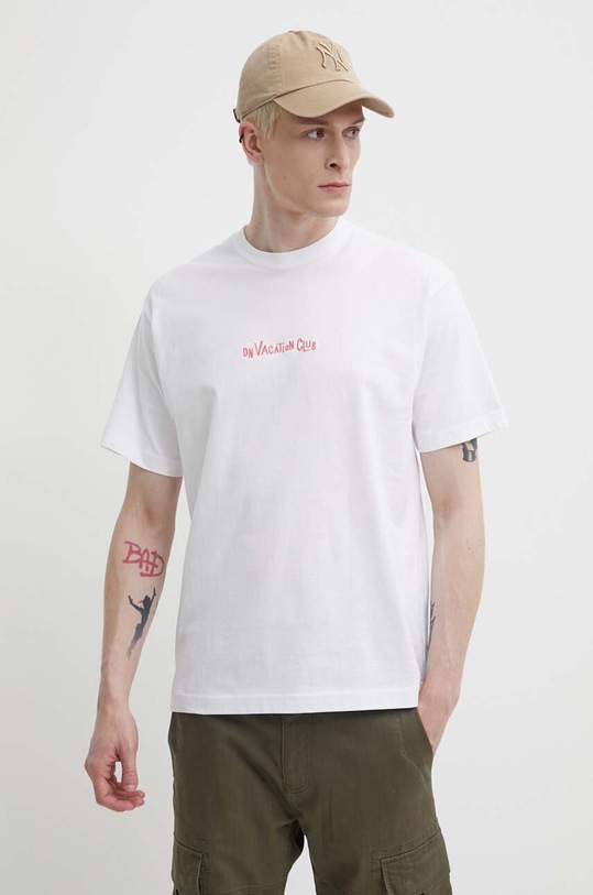 Oblečenie Bavlnené tričko On Vacation OVC.T144 biela