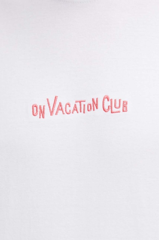 Bavlnené tričko On Vacation OVC.T144 biela