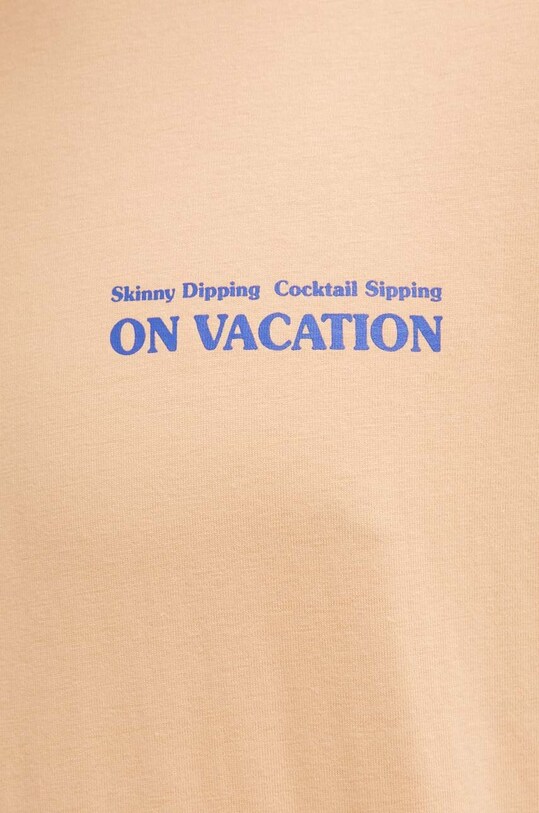 On Vacation tricou din bumbac Skinny Dippin' Cocktail Sippin' OVC.T151