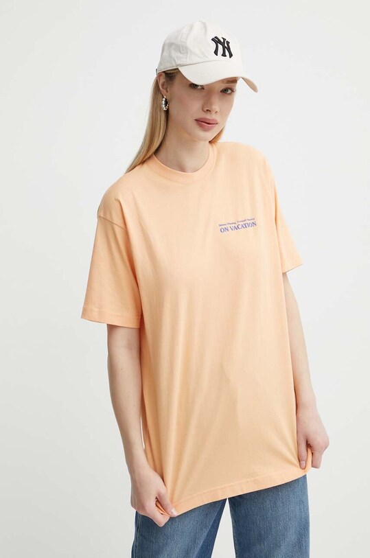 On Vacation t-shirt bawełniany Skinny Dippin' Cocktail Sippin' OVC.T151
