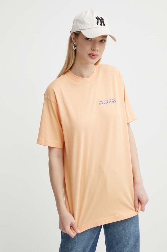 On Vacation tricou din bumbac Skinny Dippin' Cocktail Sippin' OVC.T151