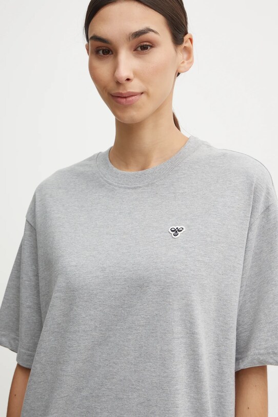Одежда Хлопковая футболка Hummel 225349 серый