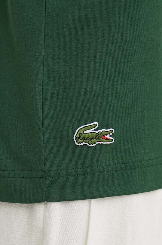 Lacoste t-shirt bawełniany TH0134 zielony