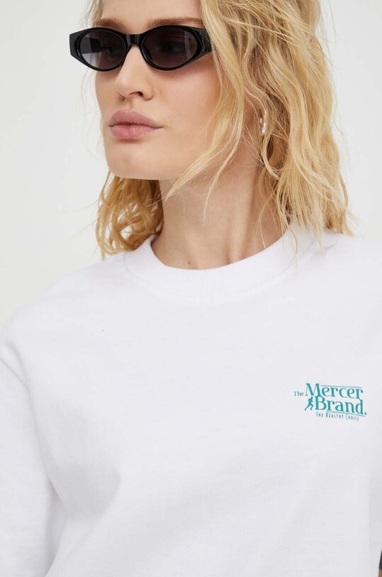 Хлопковая футболка The Mercer Brand MEAP241002