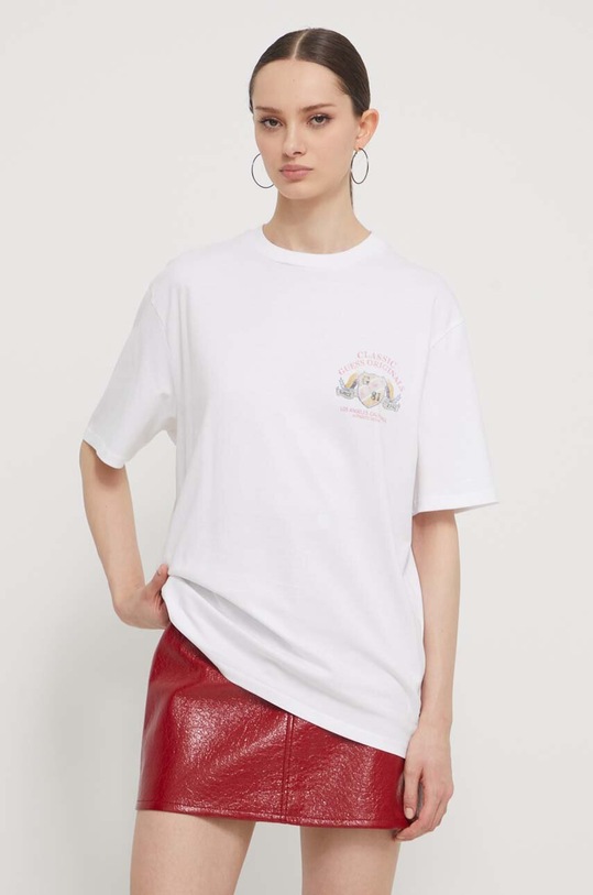 Guess Originals t-shirt bawełniany M4GI04K9XF1 biały