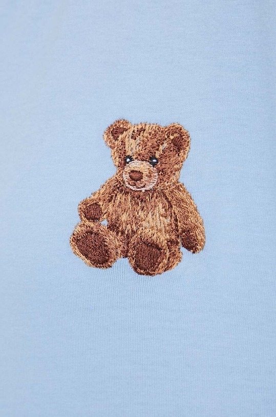 Bavlnené tričko Kaotiko AM054.02.G002 modrá