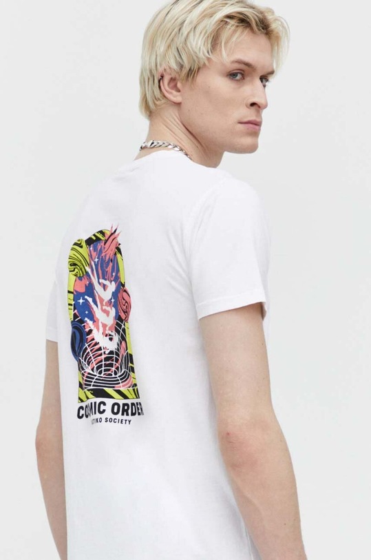 Bombažna kratka majica Kaotiko AO015.01.G002