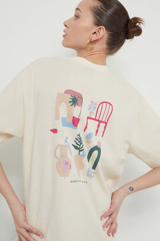 Kaotiko tricou din bumbac AO025.01S.G002
