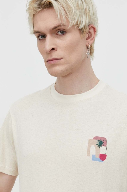 Bavlněné tričko Kaotiko AO025.01S.G002