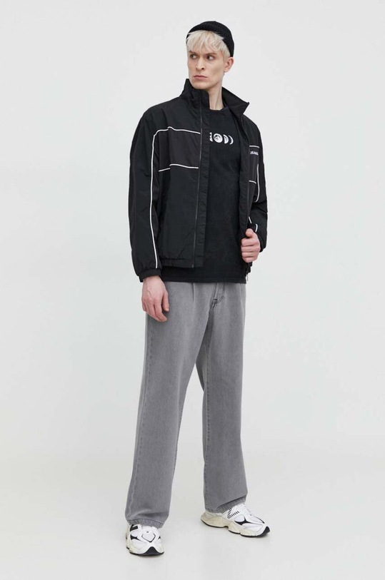 Kaotiko t-shirt bawełniany czarny AO042.01.G002