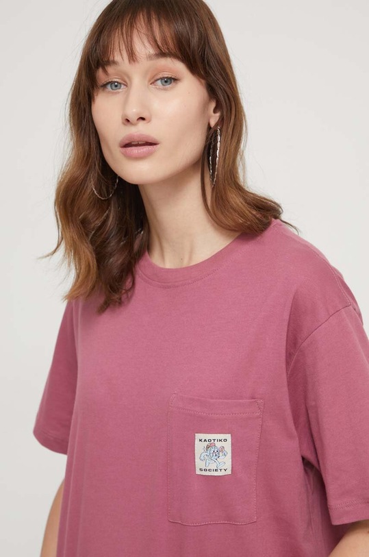 Kaotiko tricou din bumbac AO079.01.G002
