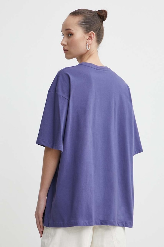 Kaotiko t-shirt bawełniany AM069.02.G002 fioletowy