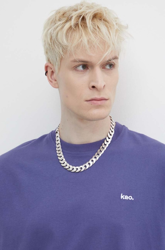 Kaotiko t-shirt bawełniany AM069.02.G002